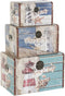 Kist DKD Home Decor Hout Polyurethaan Multicolour (60 x 40 x 39,5 cm)
