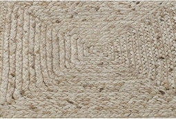 DKD Home Decor - Tapijt - Polyester Jute - Bruin (160 x 230 x 1 cm)