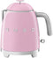 Smeg KLF05PKEU - Mini Waterkoker - 0,8L 1400W - Roze