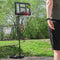 Premium Basketbalring Verstelbaar 2,3 tot 3,05 meter