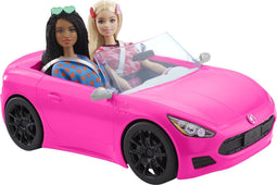 Barbie Glam Cabrio - Poppenvoertuig - Sportieve convertible - Roze