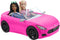 Barbie Glam Cabrio - Poppenvoertuig - Sportieve convertible - Roze