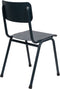 Zuiver Back To School Tuinstoel - Grijs/Blauw - Set van 2
