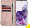 Accezz Samsung Galaxy S20 Plus - Wallet Softcase Bookcase - 3 pashouders - Roze
