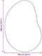 vidaXL - Gebied - Tapijt - Beige - 100x200 - cm - Polyester - Anti-slip