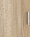 vidaXL - Highboard - Sonoma - Eik - 31,5x32x124 - cm - Gemaakt - van - hout