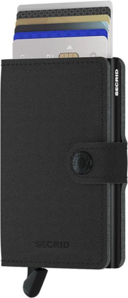 Secrid Pasjeshouder / Kaarthouder - Kunstleer - Miniwallet Yard - Zwart