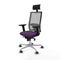 Bureaustoel met hoofdsteun Piqueras y Crespo 2D086G1 Paars