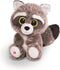 Nici Knuffelwasbeer Glubschis Clooney Junior 25 Cm Grijs/wit