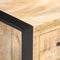 vidaXL - Nachtkastje - 40x35x55 - cm - massief - mangohout