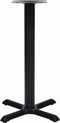 vidaXL Bistrotafelpoot 56x56x72 cm gietijzer zwart