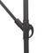 vidaXL - Parasol - met - stalen - paal - 269x269x235 - cm - groen