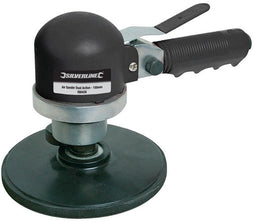 Silverline 580430 - Pneumatische Schuurmachine - 150 mm - Dubbele Rotatiestand
