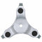 Meubelrollers 4 st 16x14,5x5,5 cm staal 180 kg