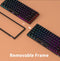 Royal Kludge RK84 - Gaming Toetsenbord - RGB Verlichting - Hot-Swappable - Wit