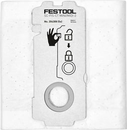 Festool SC-FIS-CT MINI/MIDI-2/5/CT15 - Filterzak - Selfclean-filtermateriaal (5 stuks)