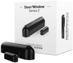 Fibaro Door/Window Sensor 2 - Deur/raam sensor - Temperatuurmeting - Zwart