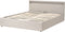 ARMELLE - Bed met opbergruimte - Beige - 160 x 200 cm - Polyester