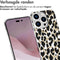 imoshion Hoesje Geschikt voor iPhone 14 Pro Hoesje Siliconen - imoshion Design hoesje - Goud / Golden Leopard