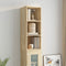 vidaXL Wandkast - 34,5x32,5x90 cm - bewerkt hout - sonoma eiken