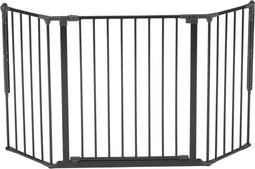 BabyDan Flex M - Traphekje - 90 - 146 cm - Dubbel sluitsysteem - Zwart