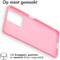 iMoshion Hoesje Geschikt voor Xiaomi 11T Pro / 11T Hoesje Siliconen - iMoshion Color Backcover - Roze