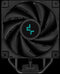 DeepCool AK400 ZERO DARK PLUS - CPU-koeler - 4 heatpipes - Zwart