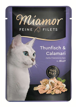 Miamor - Fijne filets 24x100g - Tonijn & Calamares