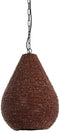 Light & Living Hanglamp Kabinda - Kralen - 40cm - Donkerbruin