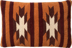 Dutch Decor NALU - Kussenhoes kelim 40x60 cm - Merlot - rood - met rits - zonder binnenkussen