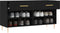 vidaXL - Schoenenbank - 102x35x55 - cm - bewerkt - hout - zwart