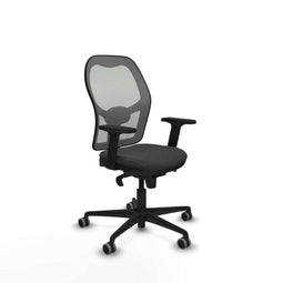 Piqueras y Crespo 2D036G0 - Gaming stoel - Hoogteverstelbaar met armleuning - Donker grijs