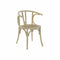 Keukenstoel DKD Home Decor Wit 56 x 50 x 76 cm