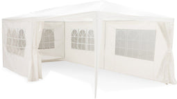 Lifetime Garden Partytent 3x6 M - Tent Paviljoen - 6 Zijwanden met Ramen - Wit