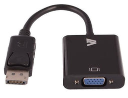 V7 DisplayPort - VGA m/f - 20cm - Zwart