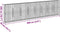 vidaXL - Schanskorf - 800x50x200 - cm - gegalvaniseerd - ijzer - zilverkleurig