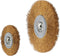 Huvema STB 250-45-50.8 - Staalborstel voor afbraammachine - Inclusief verloop ringen 12,16,20 en 30mm (1 stuk)