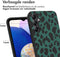 iMoshion Hoesje Geschikt voor Samsung Galaxy A14 (5G) / A14 (4G) Hoesje Siliconen - iMoshion Design hoesje - Groen / Green Leopard