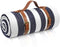 Travelhawk Picknickkleed - 200 x 200 cm - Wasbaar - Opvouwbaar - Waterdicht - Zandbestendig - Lichtgewicht - Wit Bruin Blauw