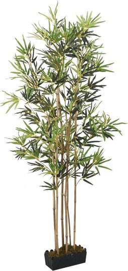 vidaXL - Kunstplant - bamboe - 1104 - bladeren - 180 - cm - groen