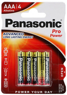 Panasonic LR03PPG - AAA Batterijen - Alkaline - 1x4 (4 stuks)