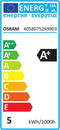 OSRAM 4058075269903 LED-lamp Energielabel G (A - G) E27 Peer 5 W Warmwit (Ø x l) 160.0 mm x 290.0 mm 1 stuk(s)