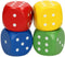 Houten Dobbelsteen Set Groot, 4dlg.