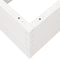 vidaXL - Plantenbak - 110x60x46 - cm - massief - grenenhout - wit