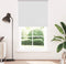 vidaXL - Rolgordijn - verduisterend - 135x230 - cm - stofbreedte - 131,6 - cm - wit