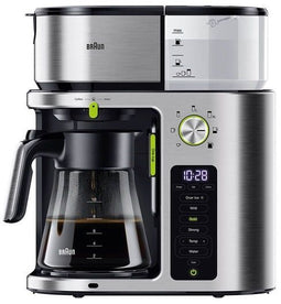 Braun KF 9170 SI - MultiServe Koffiezetapparaat - 10 kopjes - RVS/Zwart