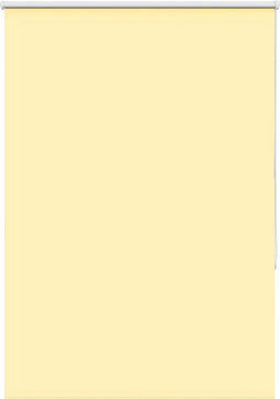 vidaXL - Rolgordijn - 95x175 - cm - verduisterend - geel - Stofbreedte - 90,7 - cm