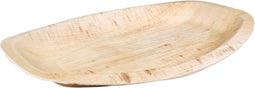 DEPA® Schaal - palmblad - rechthoekig - 36x24cm - naturel - 25 stuks