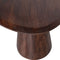 BePureHome Posture Bijzettafel - Hout - Walnoot - 52x60x50