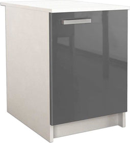 START Onderkast keukenblok L 60 cm - Glanzend grijs